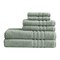 Gracie Mills Elowen 6-Piece Eco Bath Towel Set Grace-14392 Natural